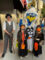 Purdy, Tim and two kids dressed as witches