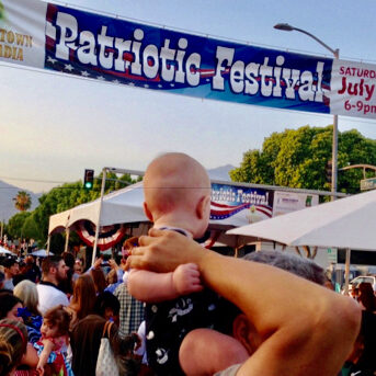 Downtown Arcadia festival group shot