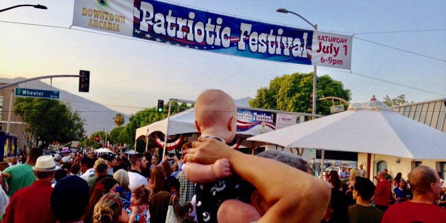 Downtown Arcadia festival group shot