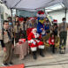 Santa Clause with the Boy Scouts
