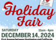 Square banner for the Holiday Fair 2024.