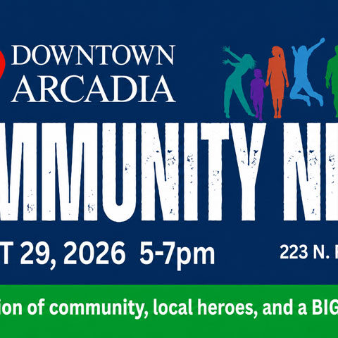 Community Night 2026 banner.